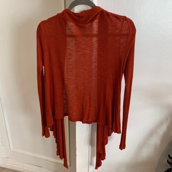 H.I.P. Happening In The Present cardigan red/orange - Picture 1 of 3